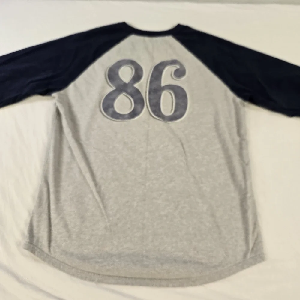 Widespread Panic Raglan Baseball T-shirt 1986 Athens, GA Moon Stars Size Large - Picture 7 of 10